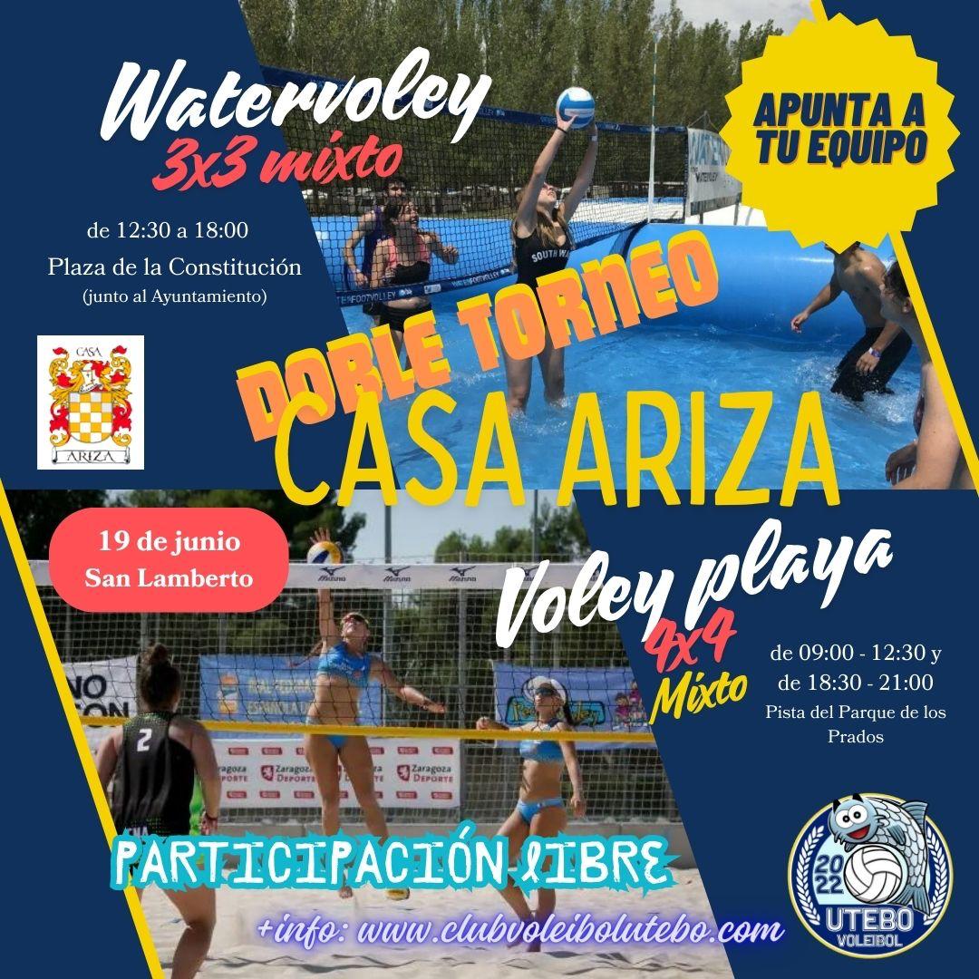 Bi-torneo de Vóley Playa y Water Vóley Casa Ariza